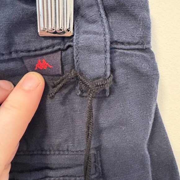 NWT Robe di Kappa Men’s Navy Blue Linen Short Size S (44 euro) - Picture 7 of 9